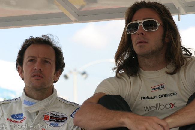 Cristiano da Matta and Nelson Philippe, Long Beach Grand Prix, 2006