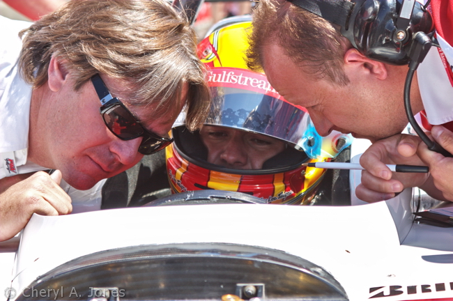 Oriol Servia and Jimmy Vasser, Portland Grand Prix, 2006